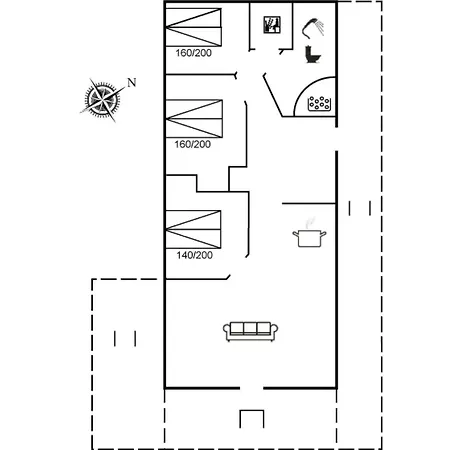 Dom wakacyjny Dagna - 400m From The Sea By Interhome